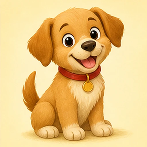 A friendly puppy from Guessyroo's Animals deck